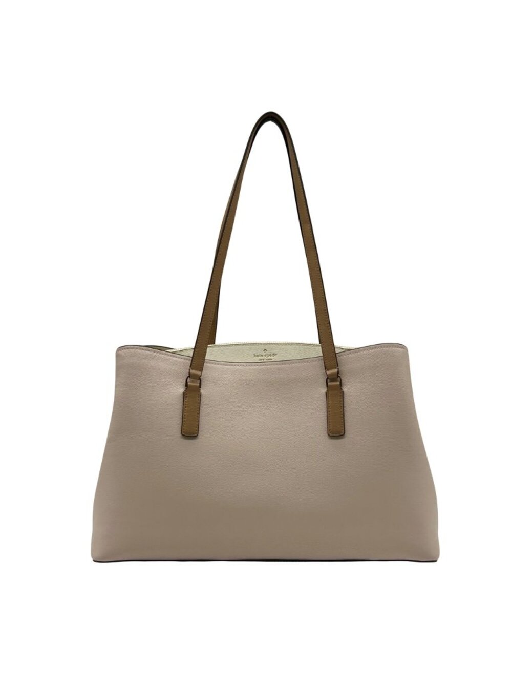 Kate Spade Light Pink Pebbled Leather Computer Tote Bag